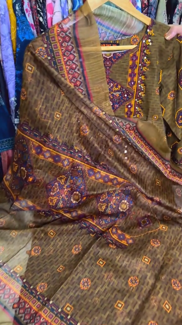 Embroidered 3Pc Suit with Shafoon Dupatta