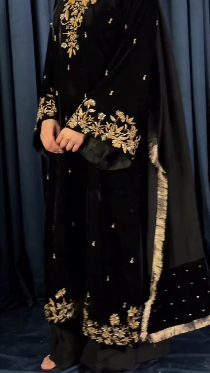 Timeless Grace Embroidered 3PC Dress