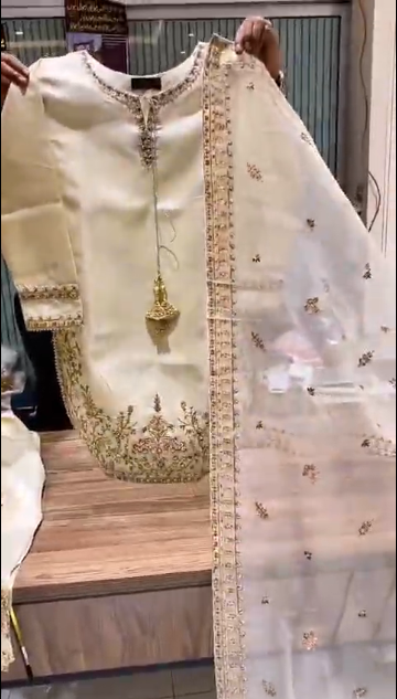 Classic Semi-Formal 3pc Suit with Sheer Sleeves