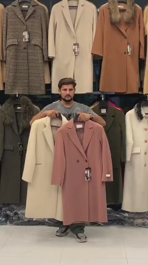 Women Long Coat -Trendy