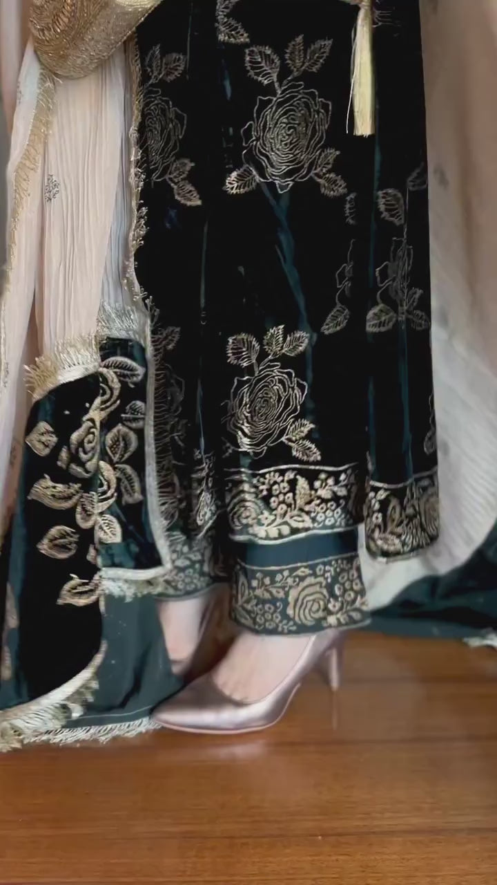 Two Ton Velvet Dress