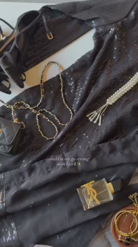 Luxury Mid Night Black 3Pc Suit