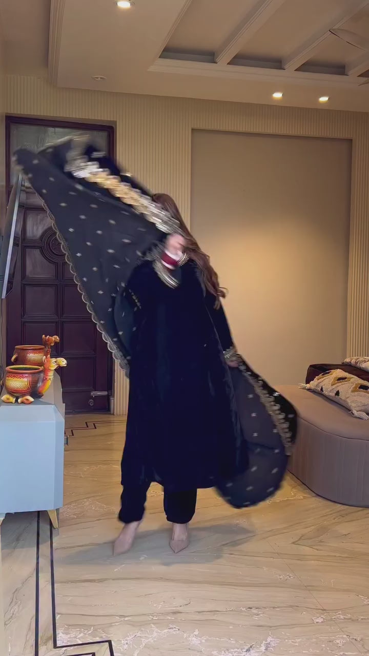 Velvet grace 3pcs Suit