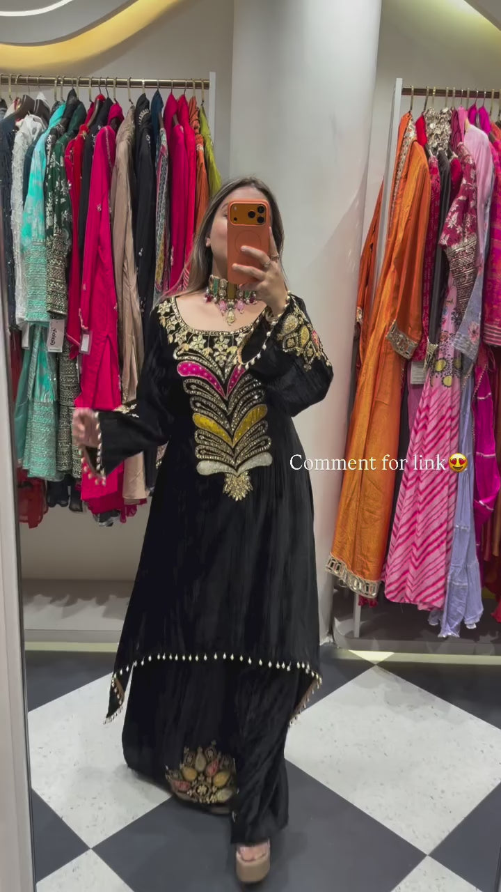 Elegant 3-piece Velvet Suit