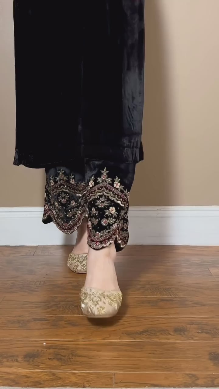 Black Velvet 3Pc Suit