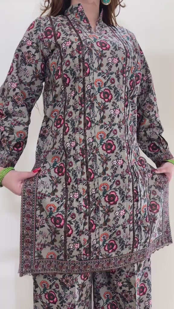 Soft Khaddar 3pcs Suit